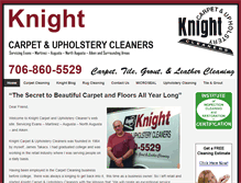 Tablet Screenshot of carpetcleaningaugusta.com